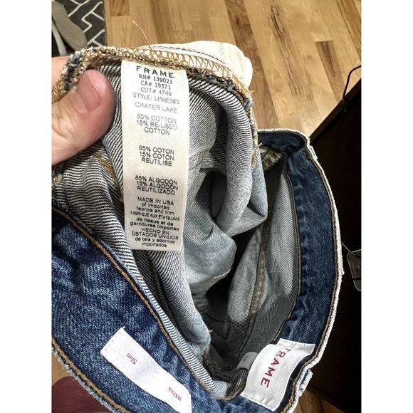 Frame Denim Heritage Button Fly Mens Pants - Size 32x30 - Picture 5 of 5